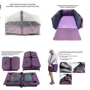 EUC. Cashay 3 in 1 diaper bag.